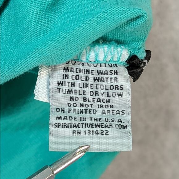 Walt Disney World Spirit Jersey Green White Logo Disney Parks Adult Size Small - Picture 9 of 16